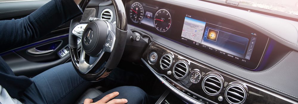 image of person driving